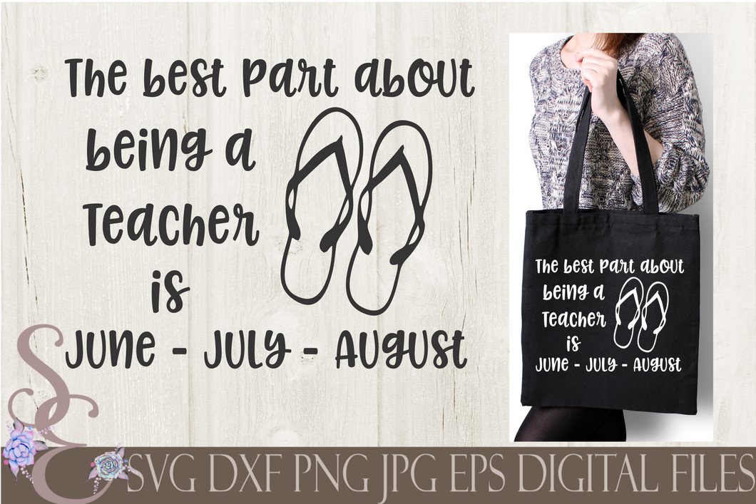 The Best Part About Being A Teacher Svg, Digital File, SVG, DXF, EPS, Png, Jpg, Cricut, Silhouette, Print File