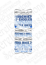 What Little Boys Are Made Of Svg, Digital File, SVG, DXF, EPS, Png, Jpg, Cricut, Silhouette, Print File