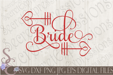 Bachelorette SVG Bundle, Bride Wedding Party Digital File, SVG, DXF, EPS, Png, Jpg, Cricut, Silhouette, Print File