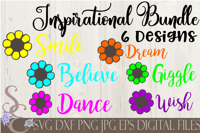 Kid Inspirational SVG Bundle, Digital File, SVG, DXF, EPS, Png, Jpg, Cricut, Silhouette, Print File
