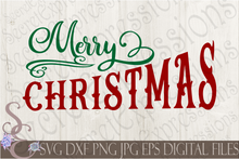 Christmas SVG Bundle, 8 Digital File, SVG, DXF, EPS, Png, Jpg, Cricut, Silhouette, Print File