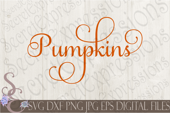 Pumpkins Svg, Digital File, SVG, DXF, EPS, Png, Jpg, Cricut, Silhouette, Print File