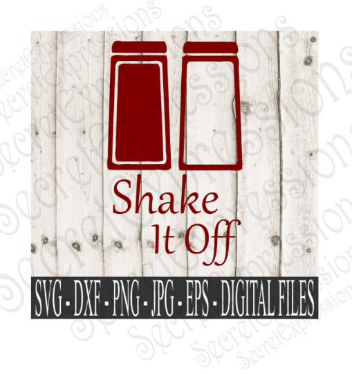 Shake It Off Svg, Digital File, SVG, DXF, EPS, Png, Jpg, Cricut, Silhouette, Print File