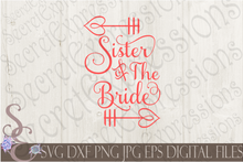 Bachelorette SVG Bundle, Bride Wedding Party Digital File, SVG, DXF, EPS, Png, Jpg, Cricut, Silhouette, Print File